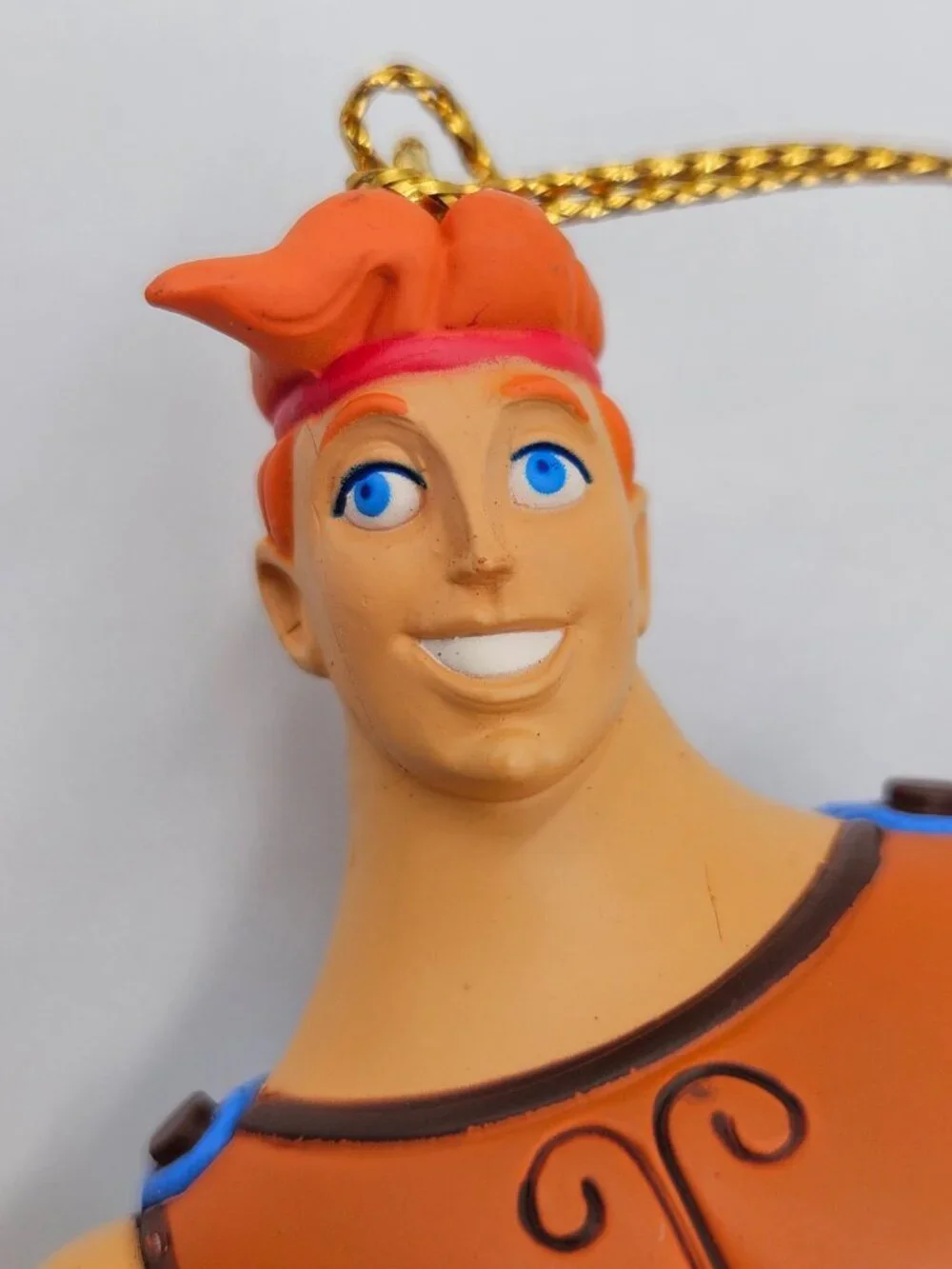 Disney Hercules Christmas Ornament Vintage Collectible Figure with Box
